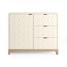 Комод case (the idea) бежевый 94x78x40 см.