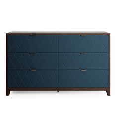 Комод case (the idea) синий 130x78x45 см.