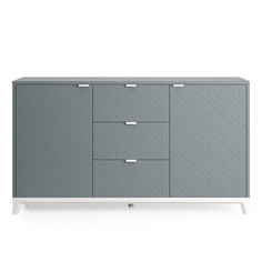 Комод case (the idea) серый 139x78x40 см.