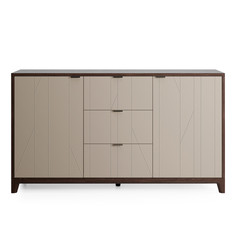 Комод cs048 (the idea) бежевый 139x78x40 см.