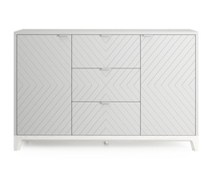 Комод cs039 (the idea) белый 121x78x40 см.