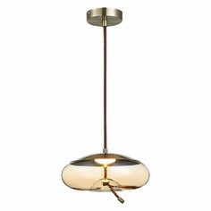Люстра подвесная ozzio (st luce) коричневый