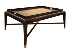 Журнальный столик mestre (fratelli barri) коричневый 110x48x75 см.