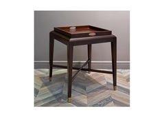 Приставной столик mestre (fratelli barri) коричневый 55x65x55 см.