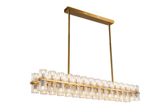 Люстра milosh tendence (milosh) золотой 22x123 см.