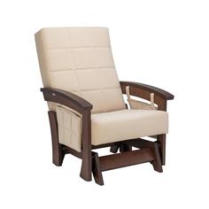 Кресло-качалка глайдер нордик (комфорт) бежевый 73x100x90 см. Komfort