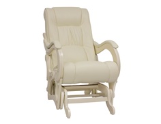 Кресло-глайдер (комфорт) белый 68x105x99 см. Komfort
