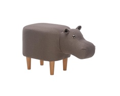 Пуф hippo combi (leset) серый 34x44x68 см.