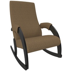Кресло-качалка california (комфорт) коричневый 54x100x95 см. Komfort