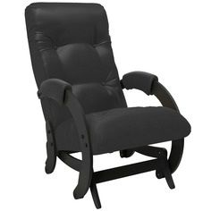 Кресло-глайдер oxford-68 (комфорт) черный 55x100x88 см. Komfort