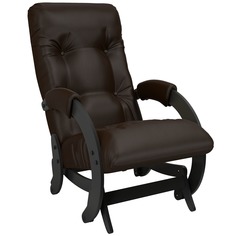 Кресло-глайдер oxford-68 (комфорт) черный 55x100x88 см. Komfort