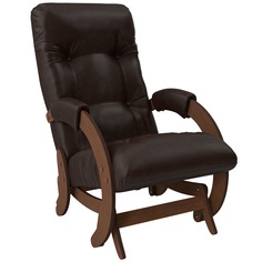 Кресло-глайдер oxford-68 (комфорт) коричневый 55x100x88 см. Komfort