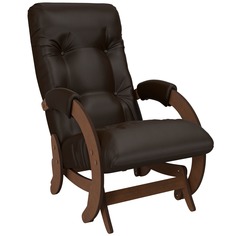 Кресло-глайдер oxford-68 (комфорт) коричневый 55x100x88 см. Komfort