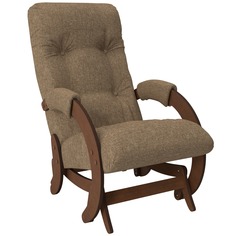 Кресло-глайдер oxford-68 (комфорт) коричневый 55x100x88 см. Komfort