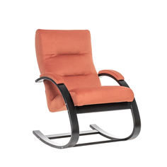 Кресло-качалка милано (leset) оранжевый 68x100x80 см.