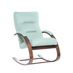 Кресло-качалка милано (leset) бирюзовый 68x100x80 см.