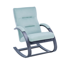 Кресло-качалка милано (leset) бирюзовый 68x100x80 см.