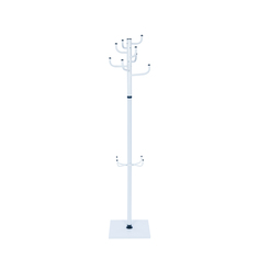 Вешалка напольная этно-2 (leset) белый 37x178x37 см.