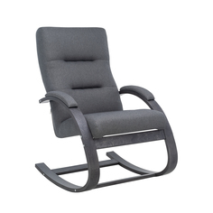 Кресло-качалка милано (leset) серый 68x100x80 см.