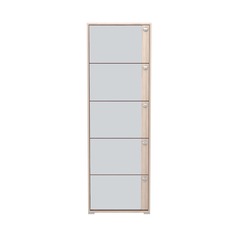 Обувница эдит 5s (leset) бежевый 60x182x22 см.