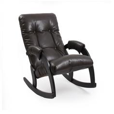 Кресло-качалка vegas (комфорт) коричневый 60x87x103 см. Komfort