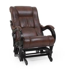 Кресло-качалка глайдер dundi (комфорт) коричневый 69x98x100 см. Komfort