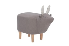 Пуф maral combi (leset) серый 34x57x68 см.