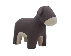 Пуф burro (leset) серый 43x75x85 см.