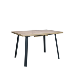 Стол раздвижной хаген 1р (leset) черный 120x75x80 см.