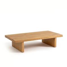 Стол журнальный vova (laredoute) бежевый 135x50x80 см.