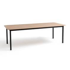 Стол ryta (laredoute) коричневый 230x75x100 см.