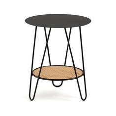 Столик журнальный rosali (laredoute) черный 51x43 см.