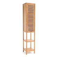 Стеллаж для ванной hauméa (laredoute) коричневый 35x180x35 см.