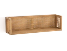 Полка настенная waska (laredoute) коричневый 80x22x20 см.