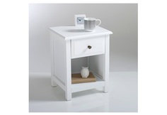 Прикроватная тумбочка plutime (laredoute) белый 40x50x35 см.