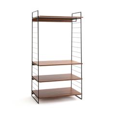 Стеллаж watford (laredoute) черный 100x190x50 см.