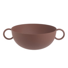 Ваза oomph (to4rooms) коричневый 25x11x35 см.
