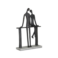 Декор настольный kneel (to4rooms) черный 30x42x10 см.