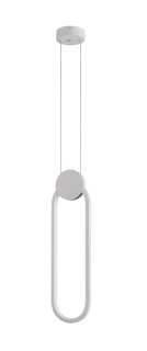 Светодиодный подвесной светильник store белый 150*38 (moderli) белый 38x150x10 см.