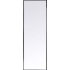 Зеркало bella (kare) черный 30x130x3 см.