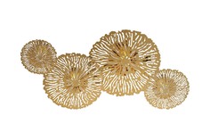 Бра металлическое золотое (garda decor) золотой 60x30 см.