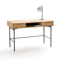 Стол письменный noyeto (laredoute) коричневый 120x77x55 см.