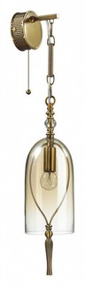 Бра bell (odeon light) коричневый 12x67x15 см.