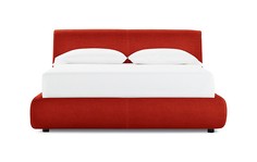 Кровать “nest” 160*200 (idealbeds) красный 170x85x215 см.