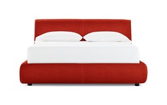 Кровать “nest” 140*200 (idealbeds) красный 150x85x215 см.