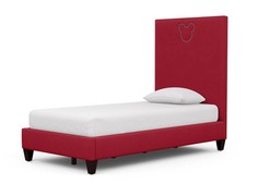 Кровать детская holmy (idealbeds) красный 105x100x212 см.