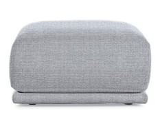 Оттоманка kelston (idealbeds) серый 85x43x70 см.