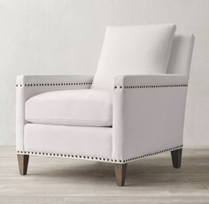 Кресло turner track (idealbeds) белый 74x89x102 см.