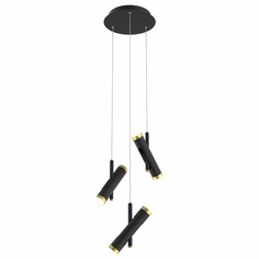 Подвесной светильник duplex (favourite) черный 150 см.