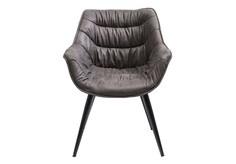 Стул с подлокотниками thelma (kare) коричневый 60x82x65 см.
